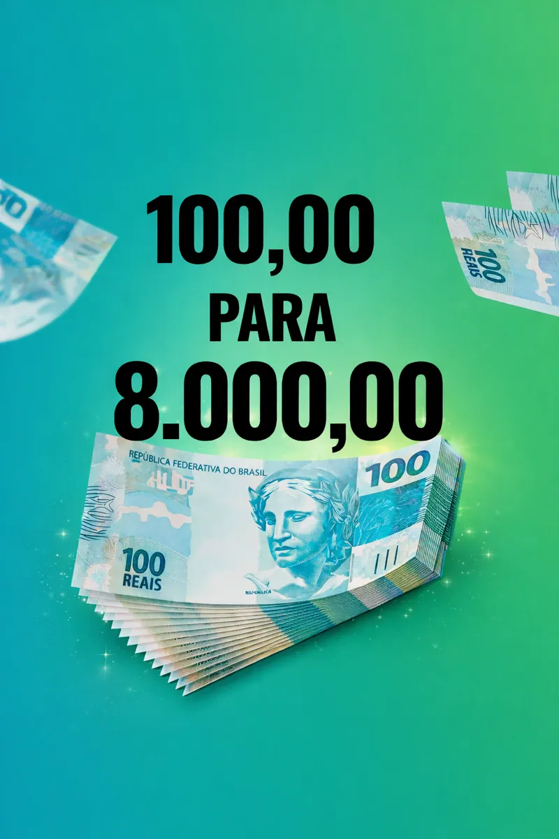 DEZENA : 100,00 PARA 8.000,00 SORTEIO 11 DE ABRIL