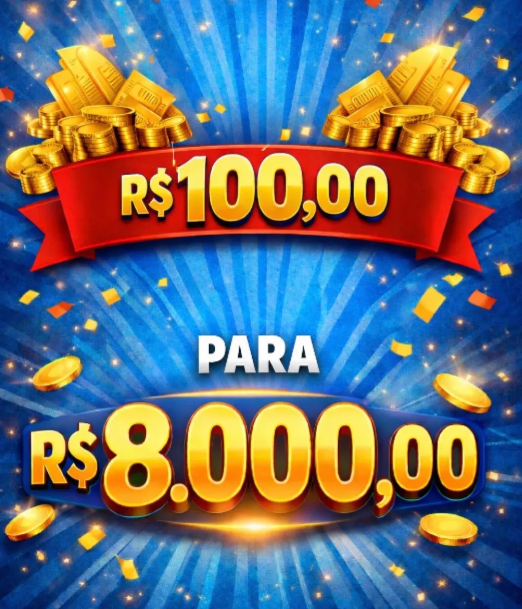 DEZENA : 100,00 PARA 8.000,00 MIL SORTEIO 13 DE MAIO