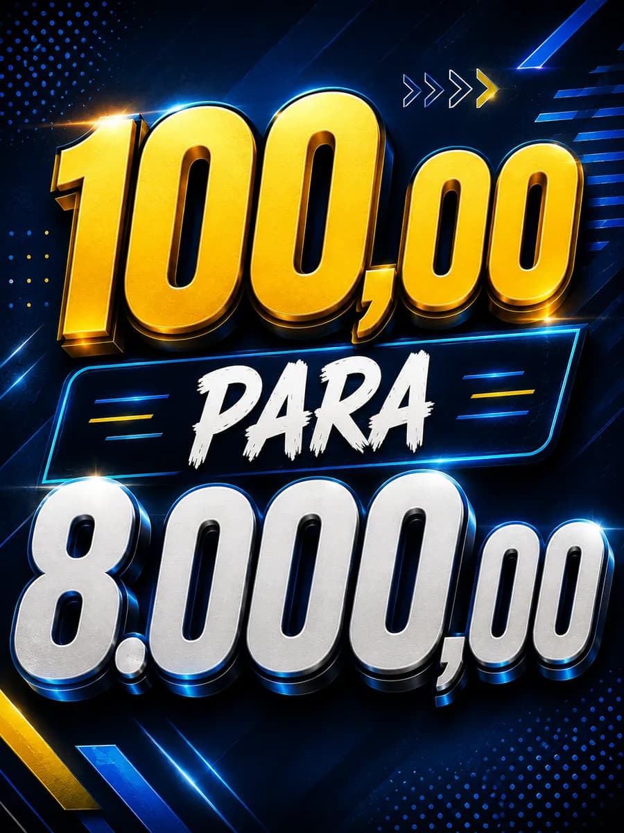 DEZENA : 100,00 PARA 8.000,00 SORTEIO 02 DE AGOSTO
