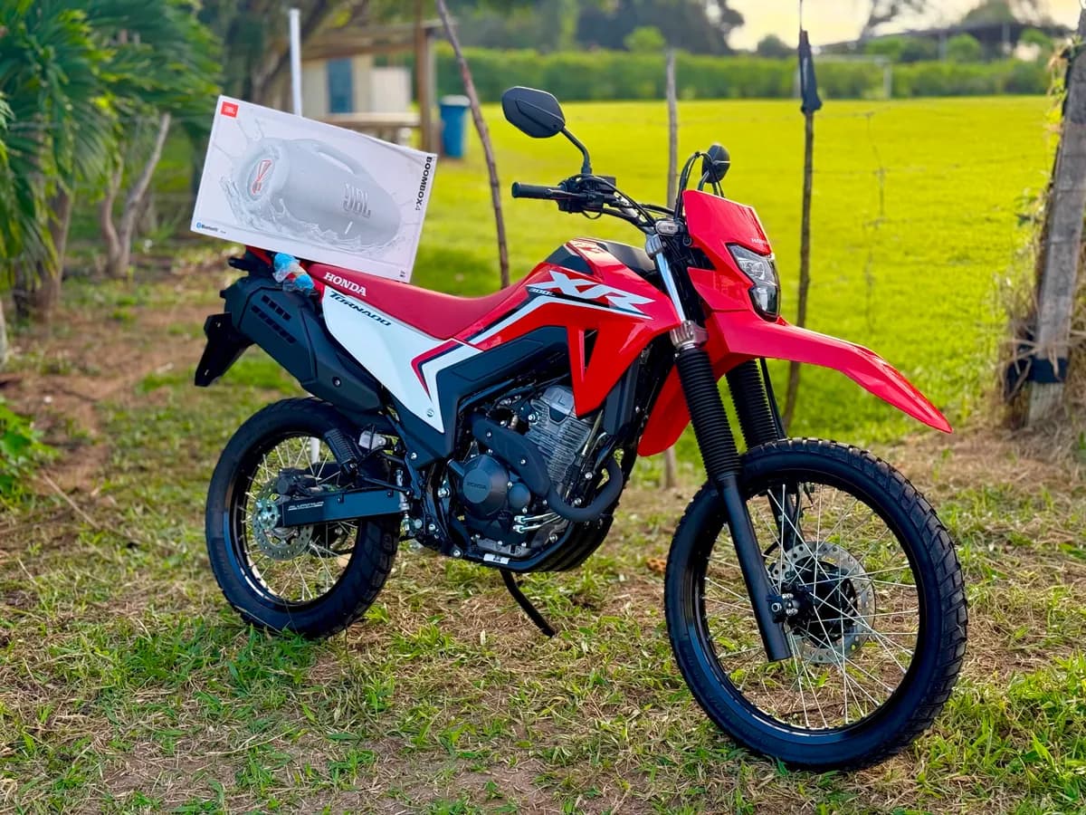 MILHAR : XR TORNADO 300L 2026 + BOOMBOX 4 BRANCA OU 35.000,00 MIL SORTEIO 05 DE AGOSTO