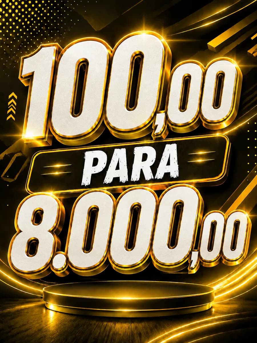 DEZENA : 100,00 PARA 8.000,00 SORTEIO 09 DE SETEMBRO