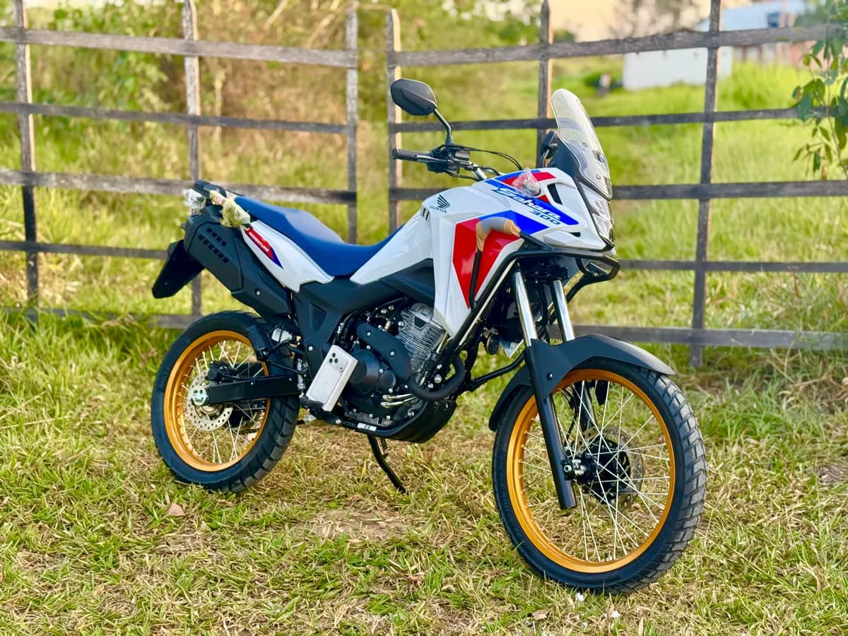 MILHAR : HONDA SAHARA 300 TRICOLOR 2027 + IPHONE 17 PRO MAX OU 50.000,00 MIL SORTEIO 21 DE OUTUBRO